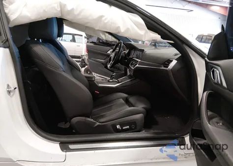 2021 BMW 430I xDrive z USA, uszkodzony, nr VIN WBA73AP08MCF66896